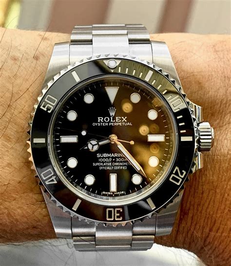 rolex submariner 11060|rolex submariner 114060 no date.